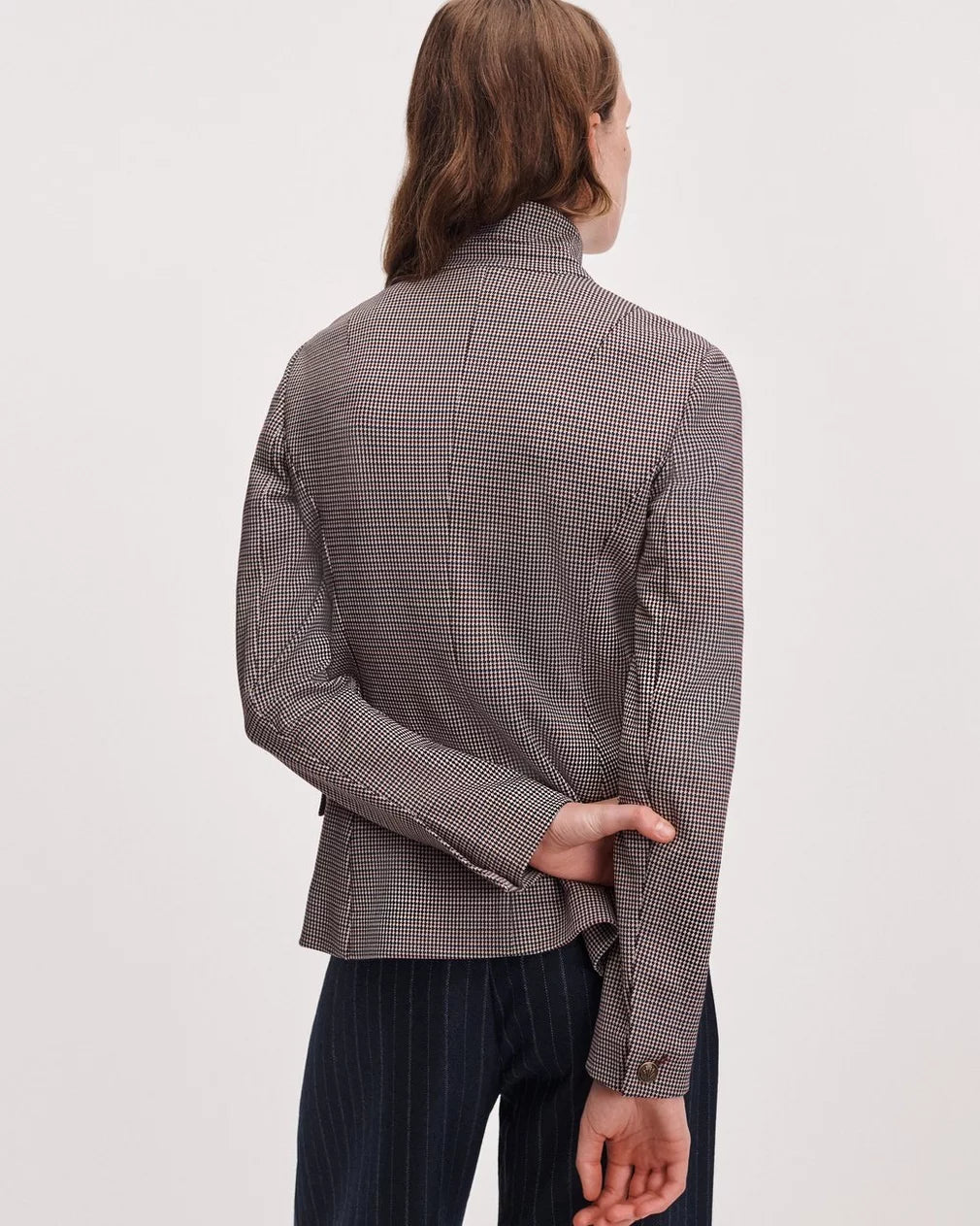 Slade Refine Knit Jacquard Blazer