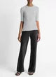 Load image into Gallery viewer, Striped Elbow Sleeve Crew
