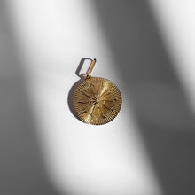 Load image into Gallery viewer, Sundial Coin Charm

