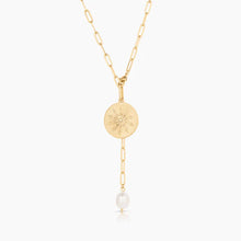 Load image into Gallery viewer, Sundial Coin Charm
