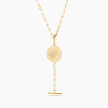 Load image into Gallery viewer, Sundial Coin Charm
