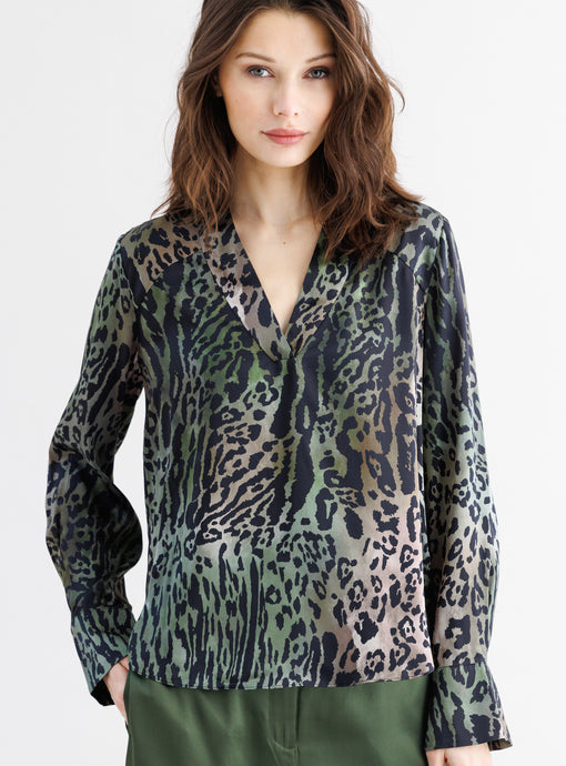 Go Streamlined Popover Printed Top