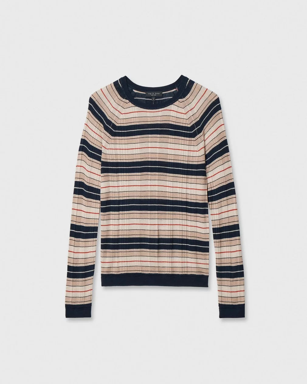 Teresa Striped Crewneck