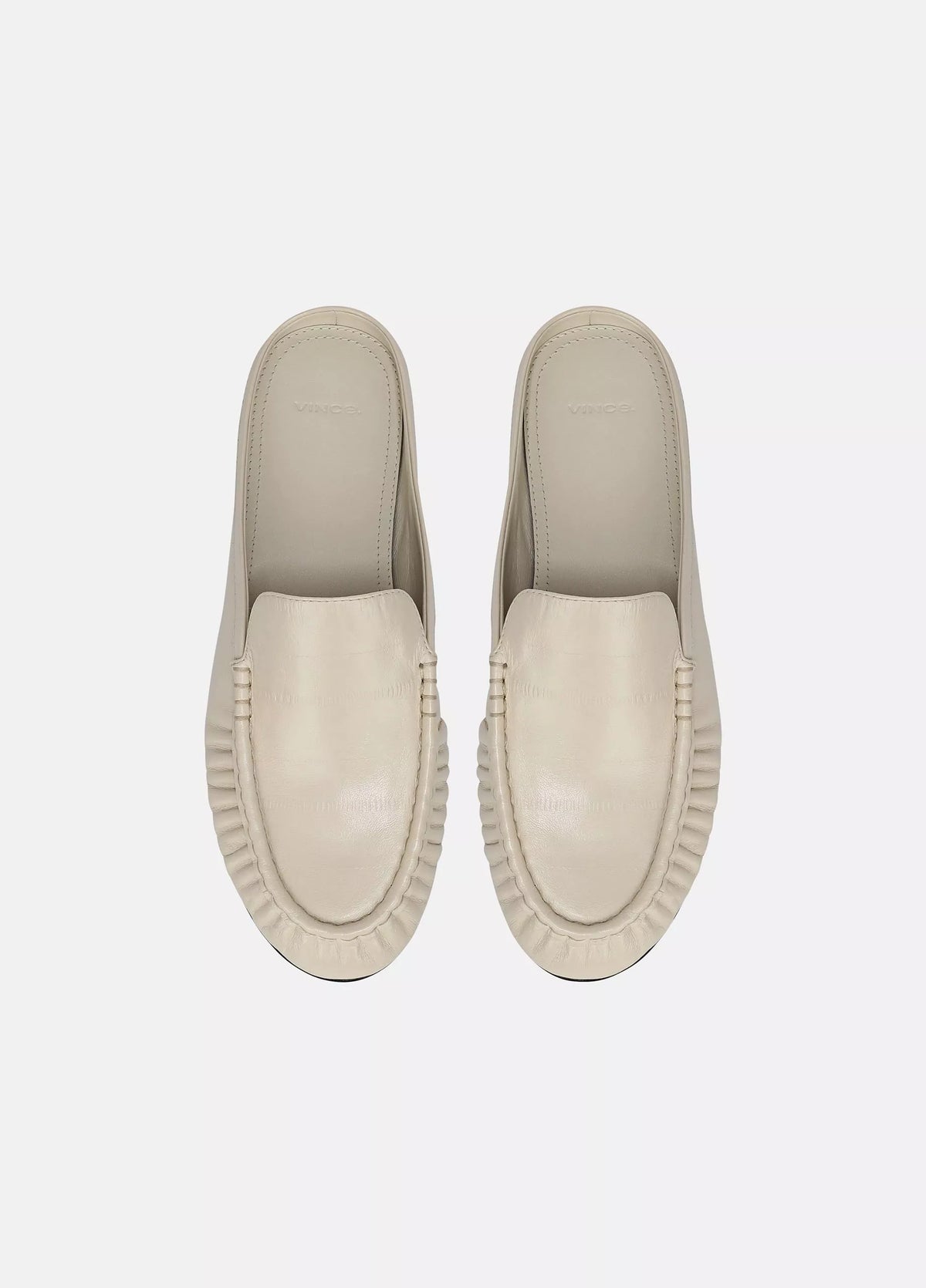 Tevin Leather Mule Loafers