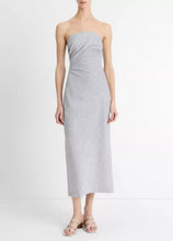Load image into Gallery viewer, Ticking Stripe Drape Dress
