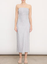 Load image into Gallery viewer, Ticking Stripe Drape Dress
