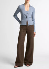 Load image into Gallery viewer, Variegated-Rib Cotton-blend Tank
