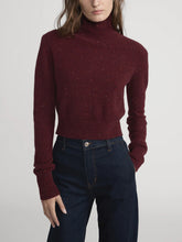 Load image into Gallery viewer, Cashmere Fleck Turtleneck
