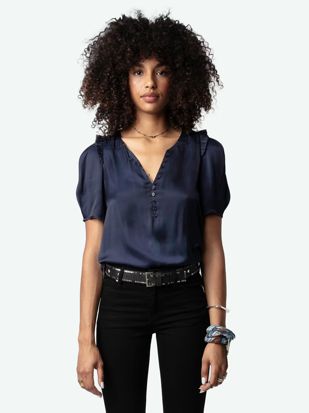 Twity Satin Top
