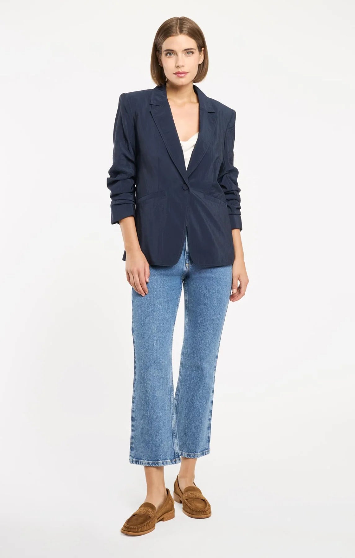 Tumbled Woven Khloe Blazer