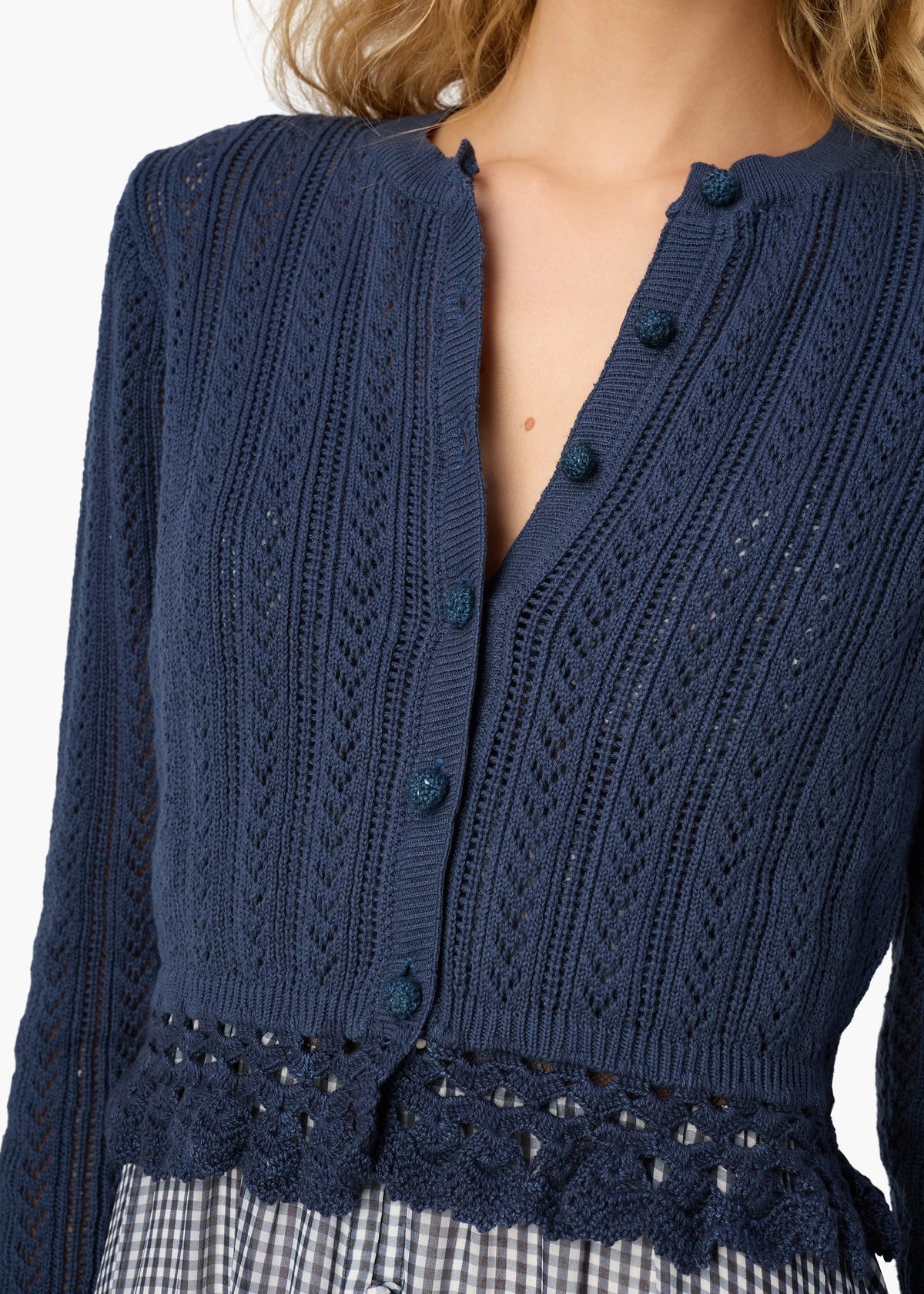Lilibeth Pointelle Cardigan