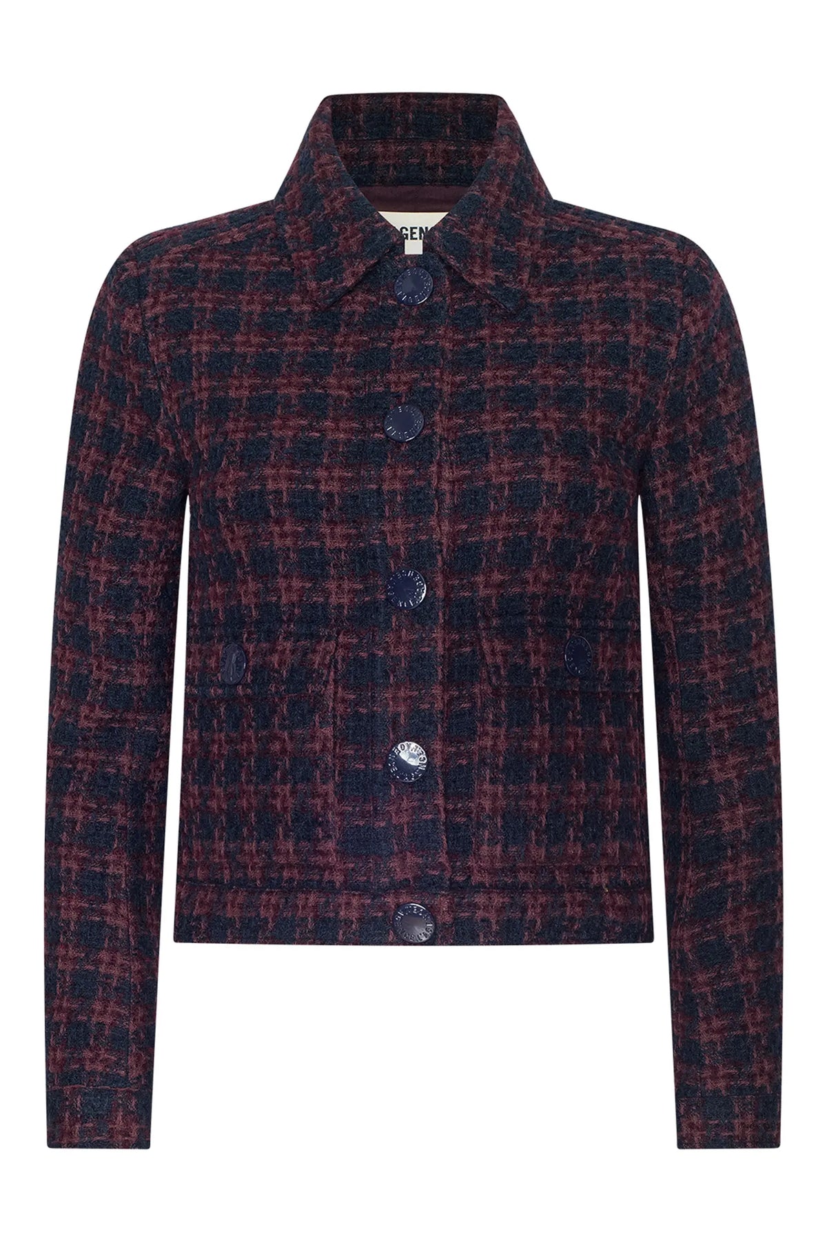 NYX Cropped Tweed Jacket