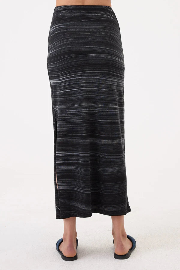 Cabana Stripe Maxi Skirt