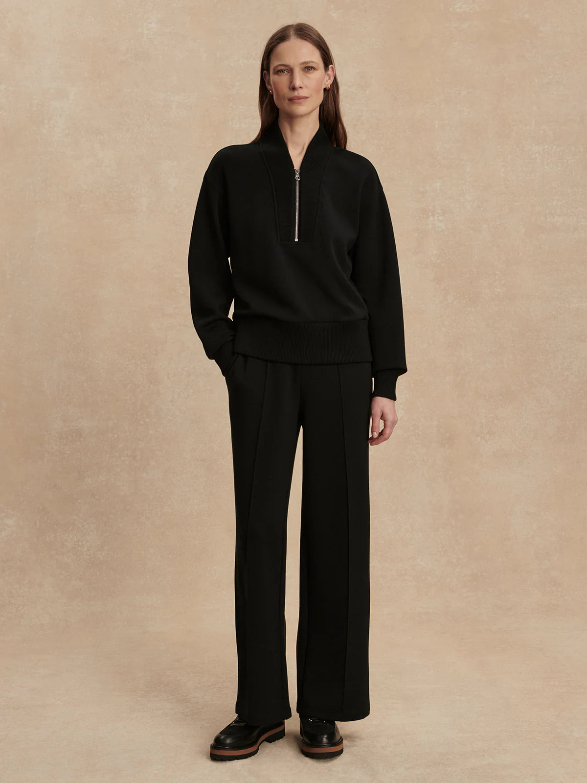 Sally Half Zip Sweat