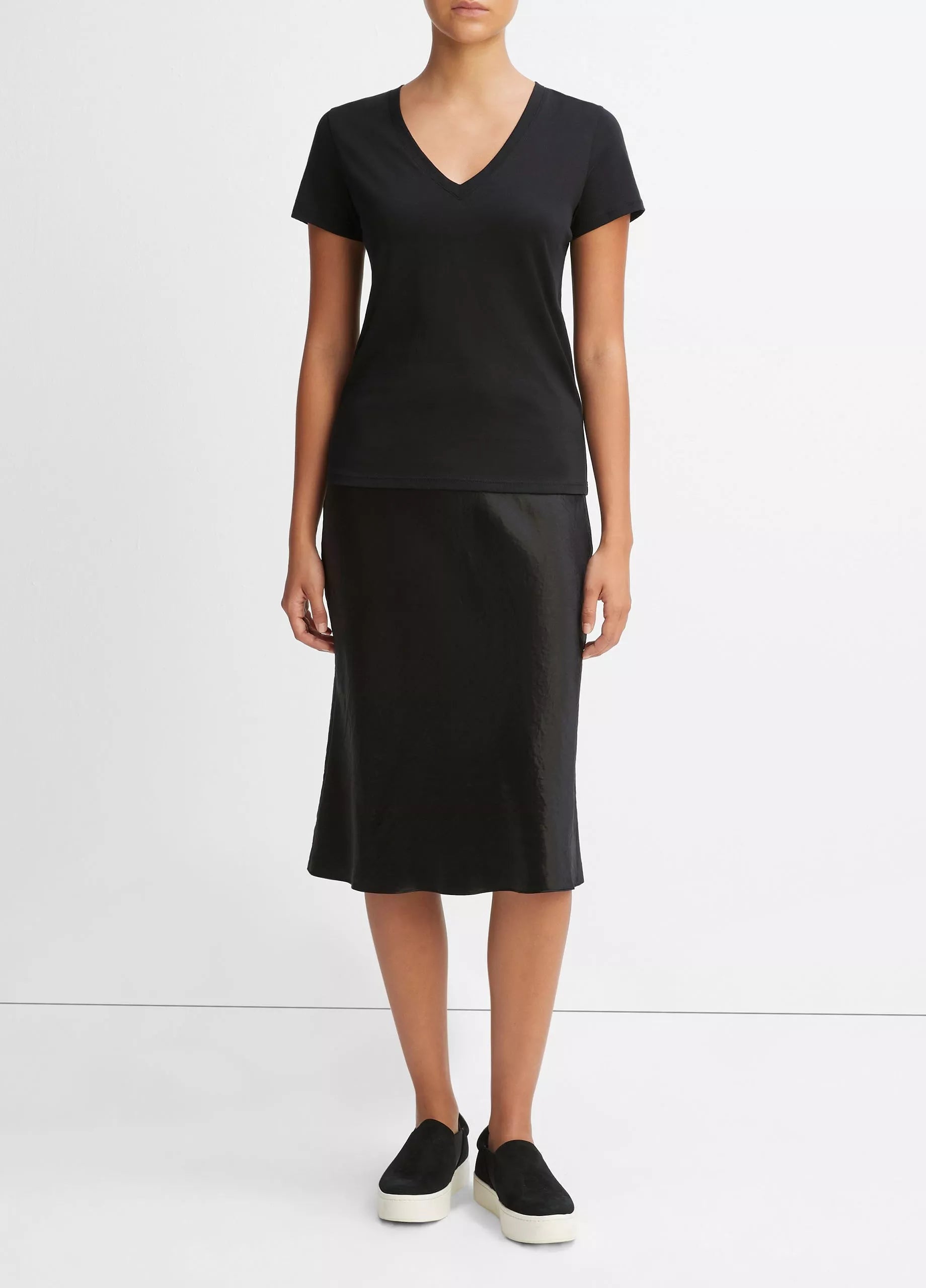 Essential Pima Cotton V-Neck