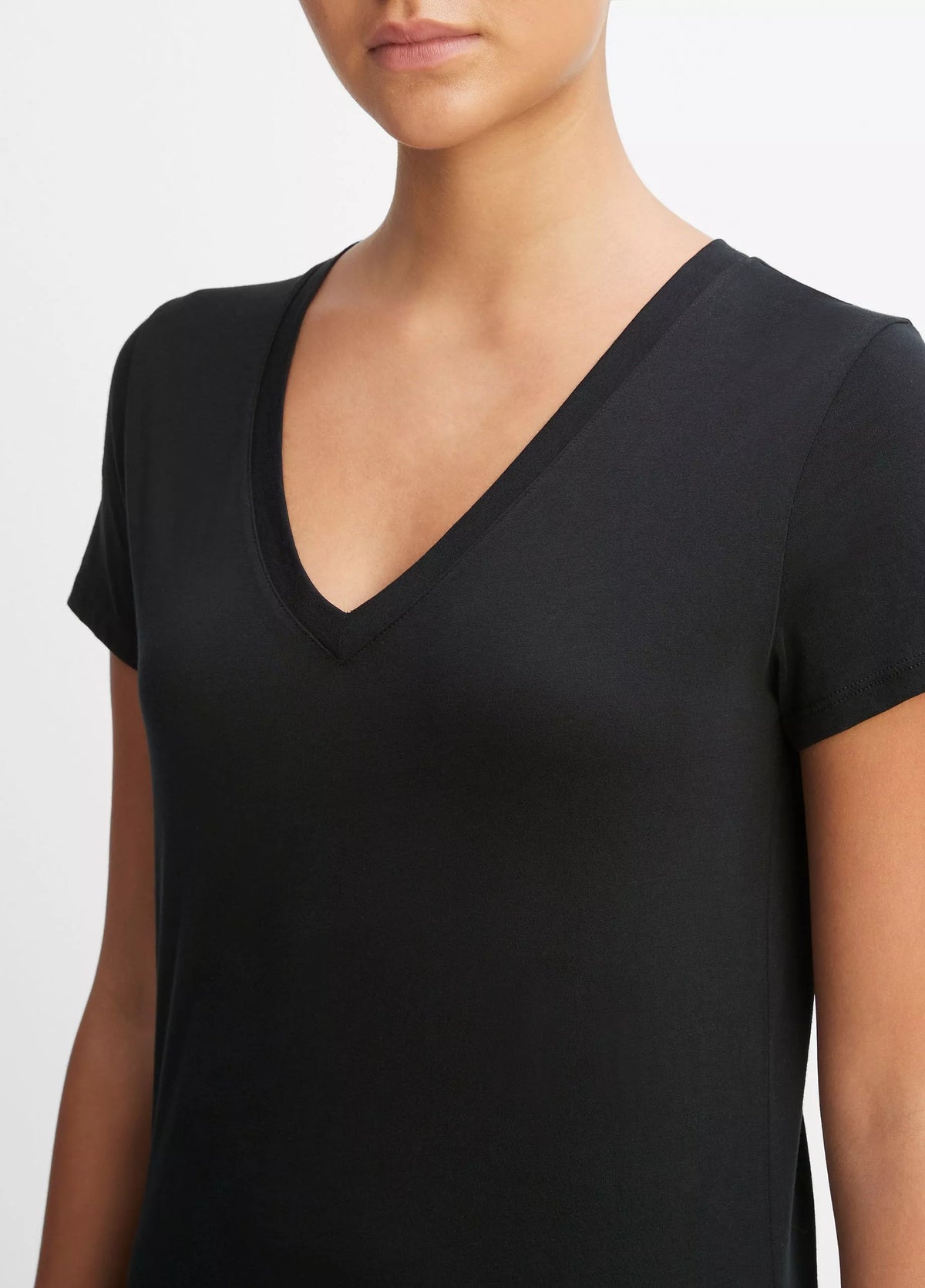 Essential Pima Cotton V-Neck