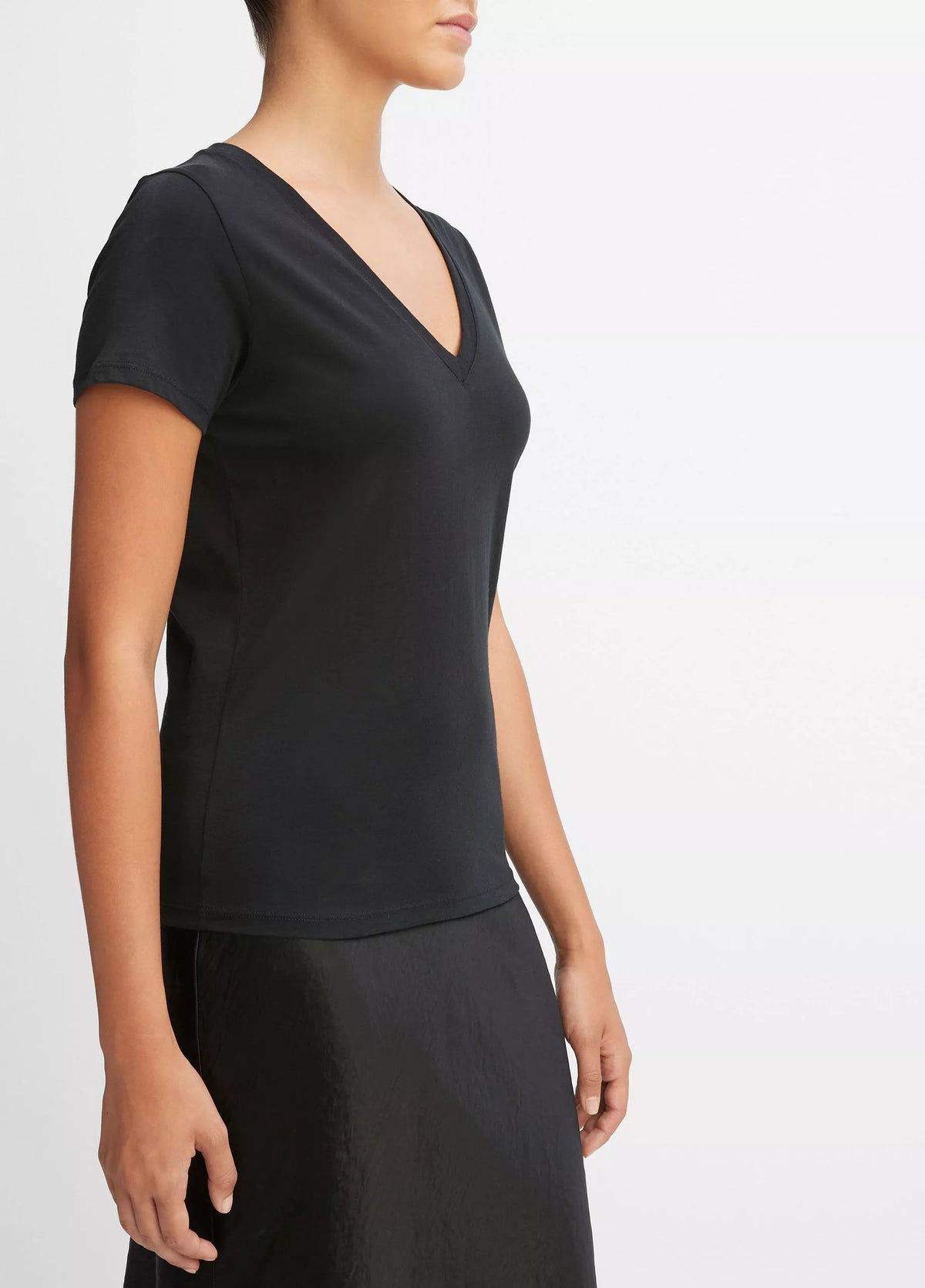 Essential Pima Cotton V-Neck