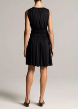 Load image into Gallery viewer, Matte Jersey Gathered-Tier Sleeveless Dress
