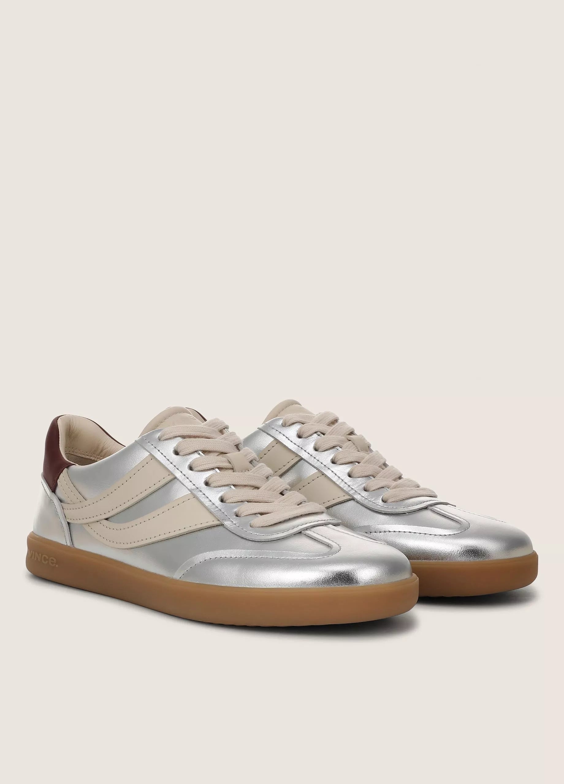 Oasis Metallic Leather Sneaker