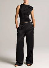 Load image into Gallery viewer, Pima Cotton Draped Sleeveless Top
