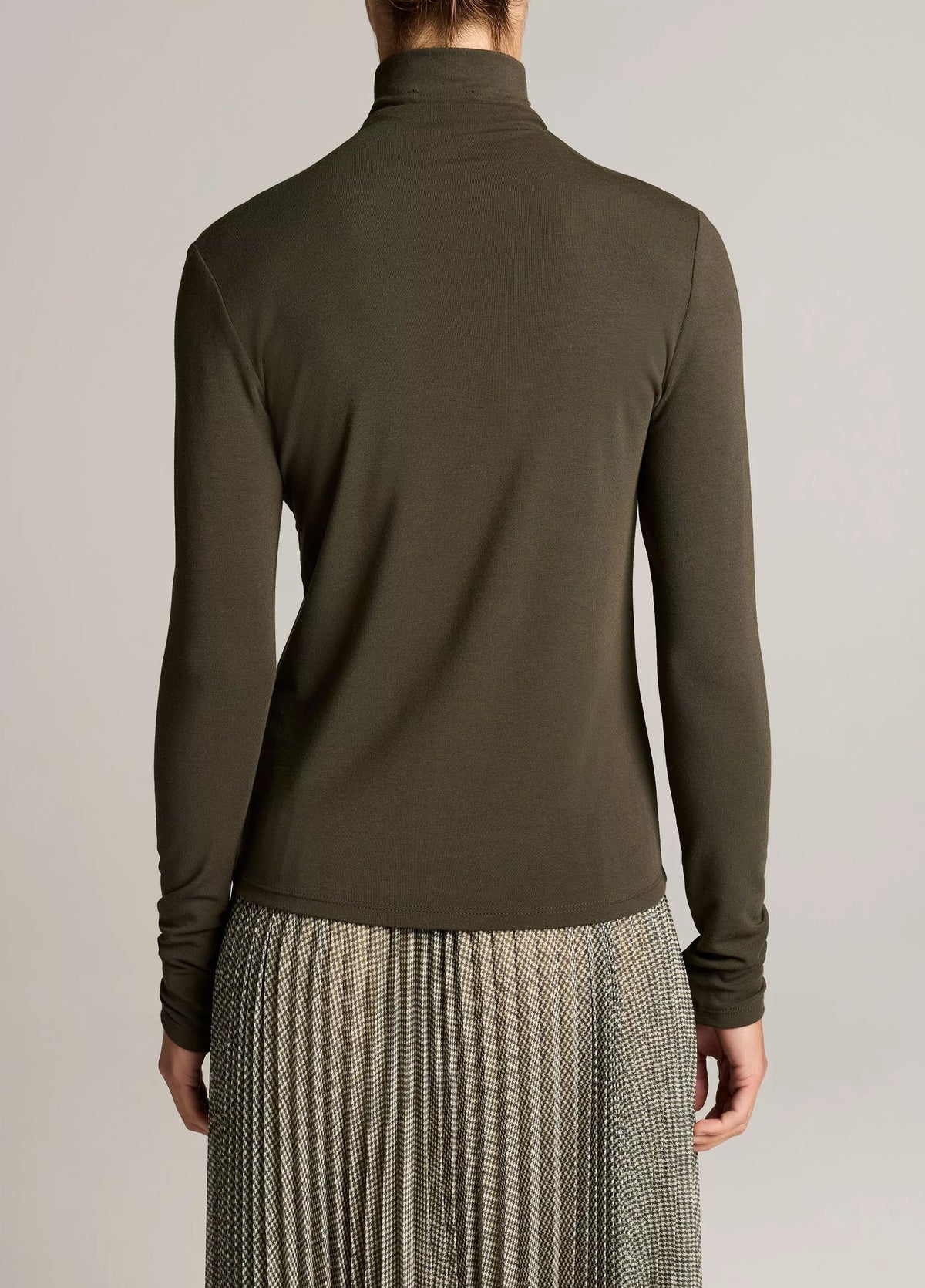 Essential Long-Sleeve Turtleneck Top