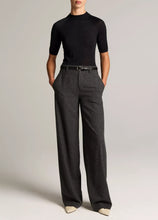 Load image into Gallery viewer, Cashmere-Silk Mock-Neck Raglan Sweater
