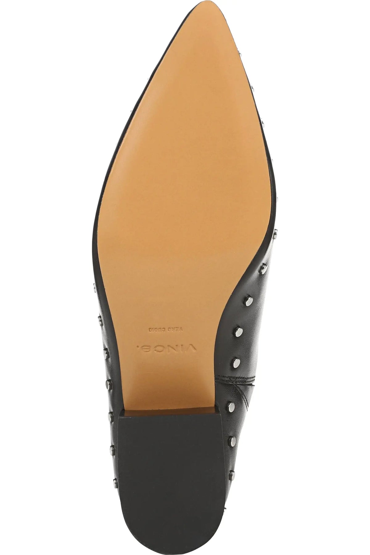 August Studded Leather Clog/Mule
