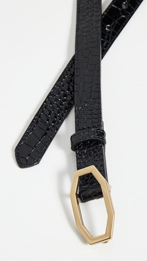 Angular Buckle Belt