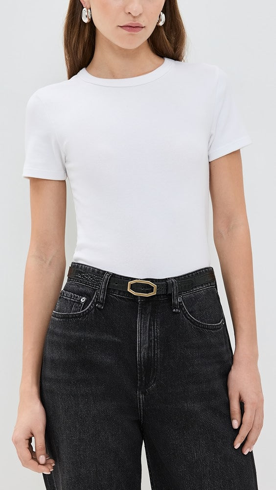 Angular Buckle Belt