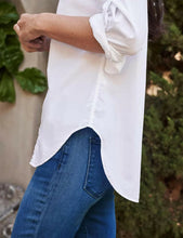 Load image into Gallery viewer, Frank Woven Button Up White
