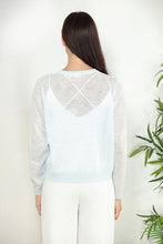 Load image into Gallery viewer, Lace Insert Cardigan
