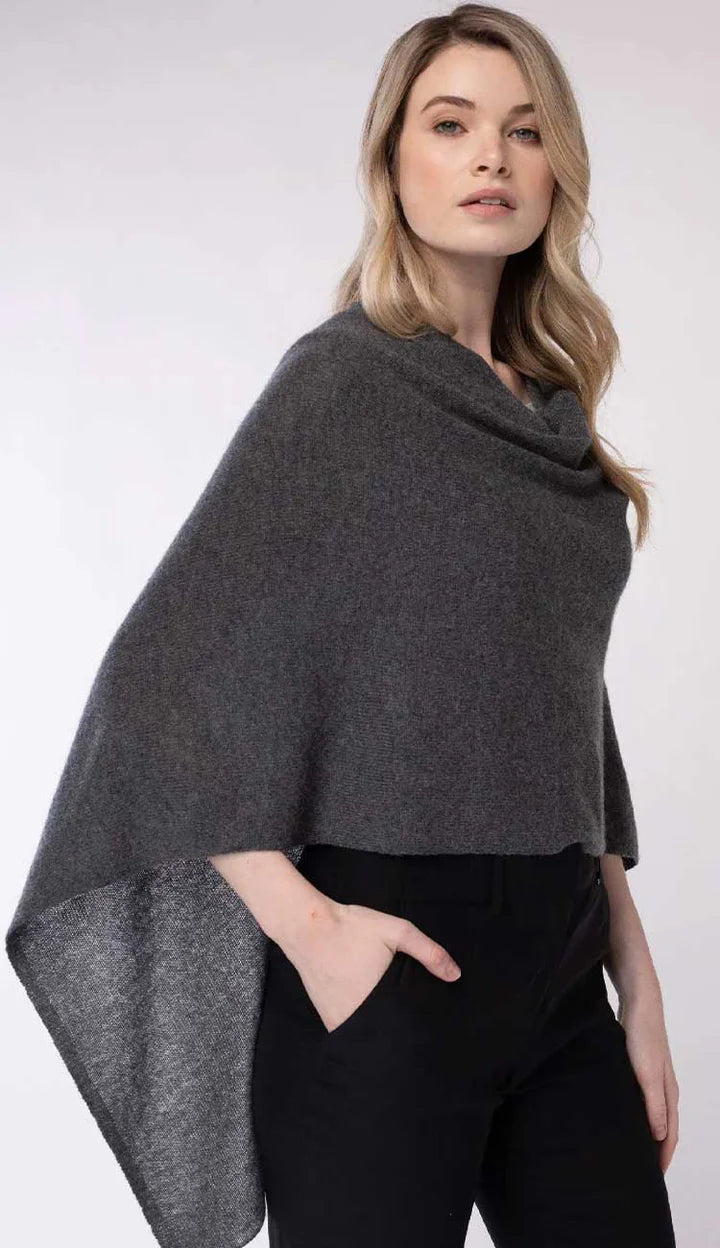 Draped Cashmere Topper