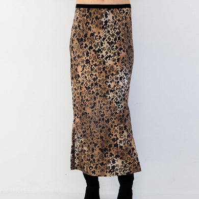 Go Long For It Skirt Animal Print