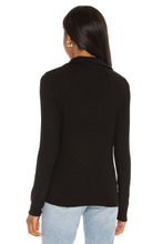 Load image into Gallery viewer, Ribbed Half Zip Turtleneck
