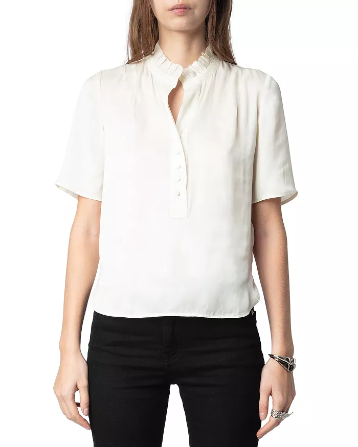 Topher Satin Top