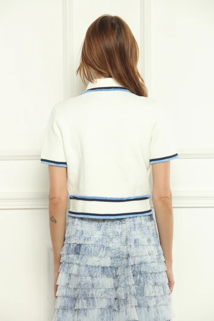 Short Sleeve Cropped Jacket
