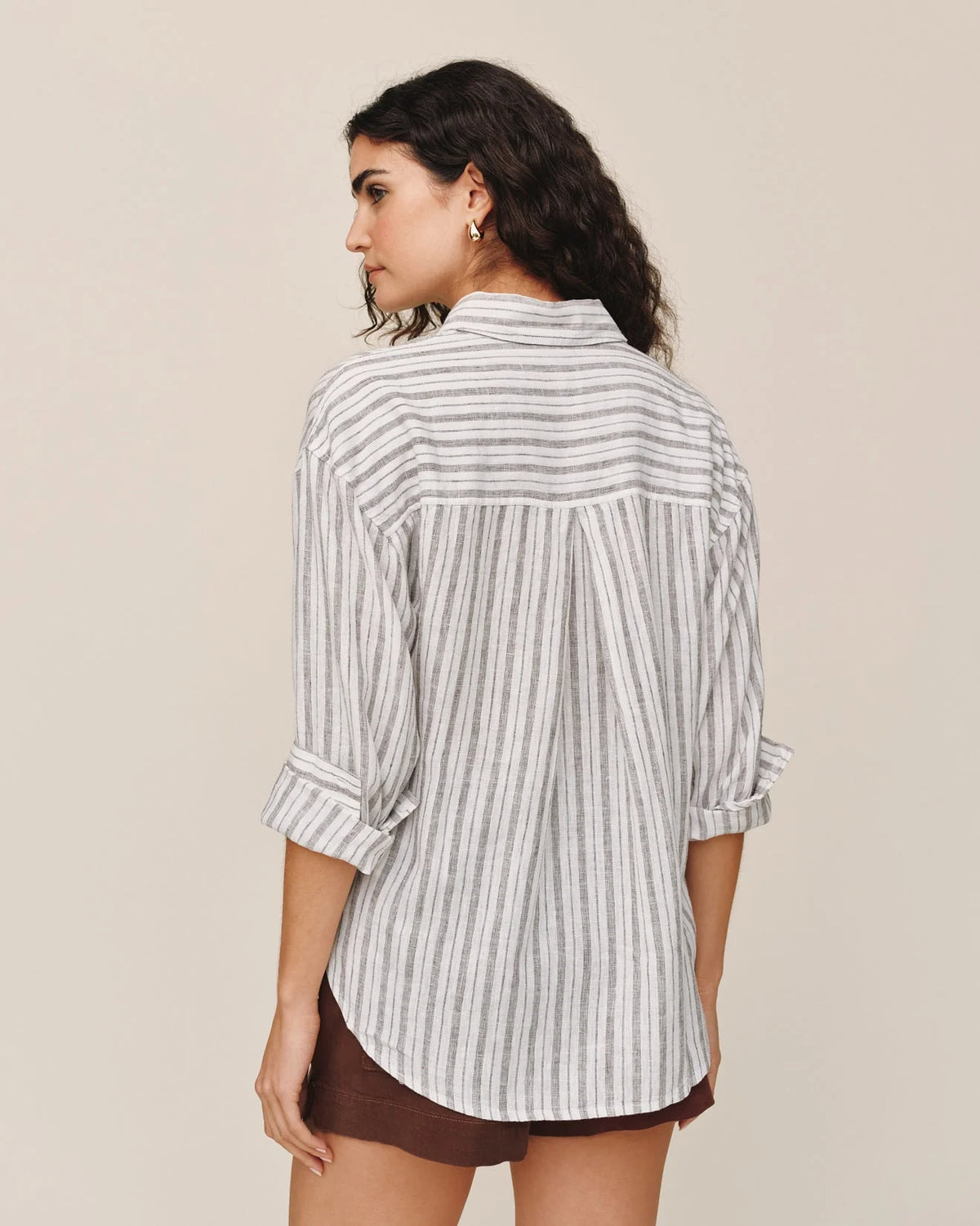 Long Sleeve Oversize Pocket Shirt