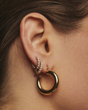 Load image into Gallery viewer, Baby Amalfi Tube Hoops
