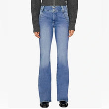 Load image into Gallery viewer, Double Detail Flare Jeans
