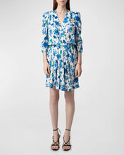 Load image into Gallery viewer, Ruz Crepe Garden Flowers Dress
