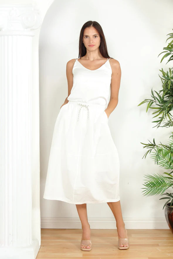 Drawstring Skirt