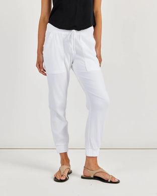 White Pocket Jogger