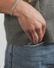 Load and play video in Gallery viewer, Pave Julian Cuban Chain Bracelet 6.8 mm
