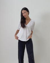 Load and play video in Gallery viewer, Edie Shirred Shoulder Top
