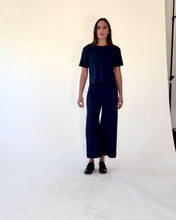 Load and play video in Gallery viewer, Ponte Knit Short Sleeve Top
