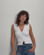 Load and play video in Gallery viewer, Hali Button Up Tank
