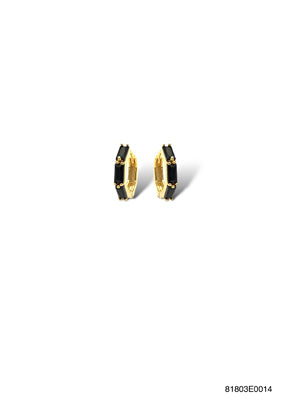 Zoey Huggie E Earrings