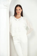 Load image into Gallery viewer, Lace Insert Cardigan

