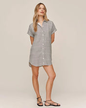 Load image into Gallery viewer, Roll Sleeve Pocket Shirt Dress
