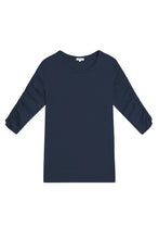 Load image into Gallery viewer, Ruched Half Sleeve Tee
